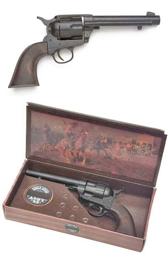 M1873 WESTERN ARMY PISTOL WITH BLUED FINISH